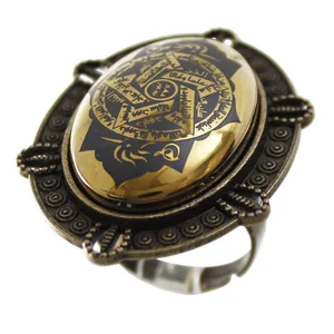 انگشتر زنانه مدل حدید ستاره سلیمان کد 7093