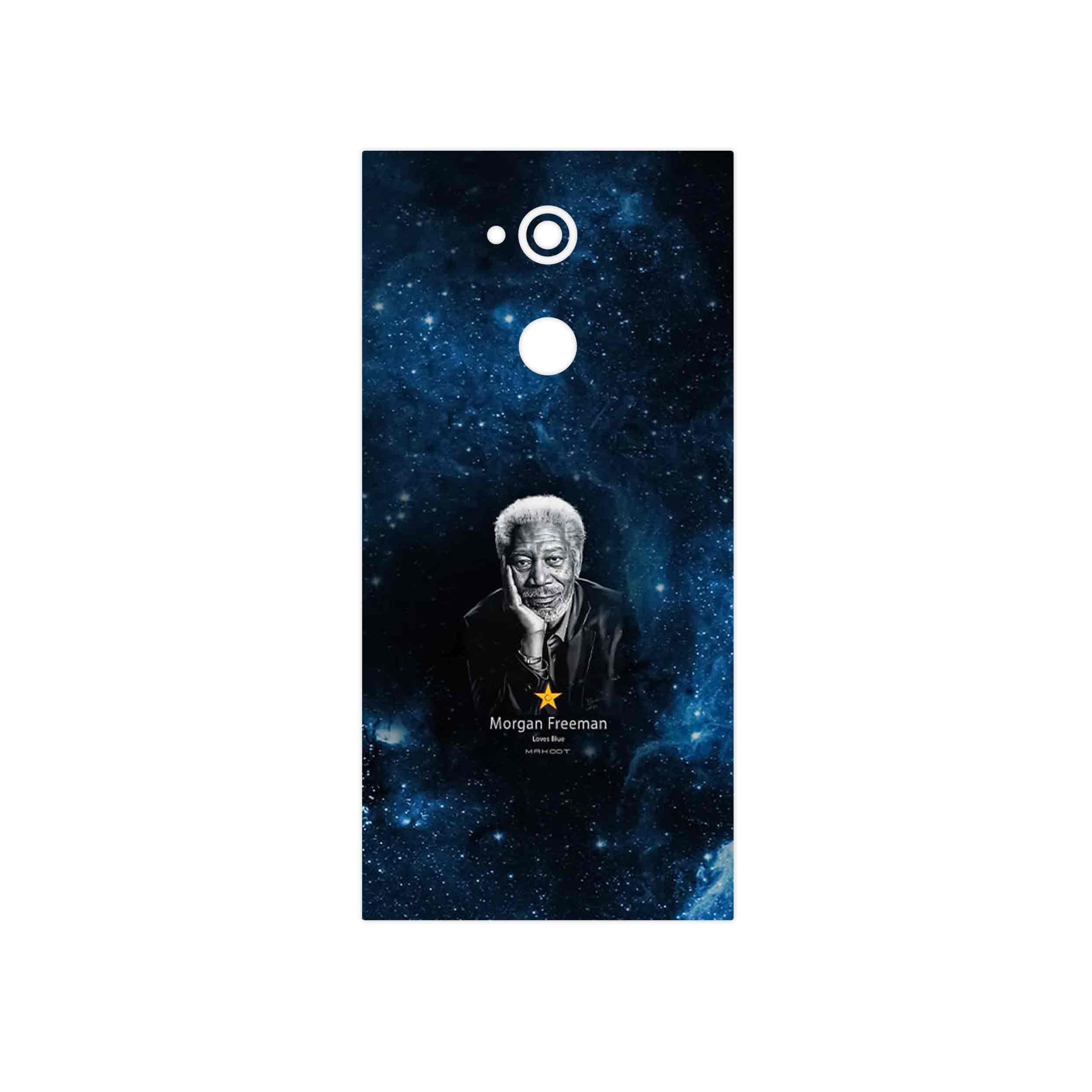 برچسب پوششی ماهوت مدل Morgan Freeman مناسب برای گوشی موبایل سونی Xperia XA2 Ultra