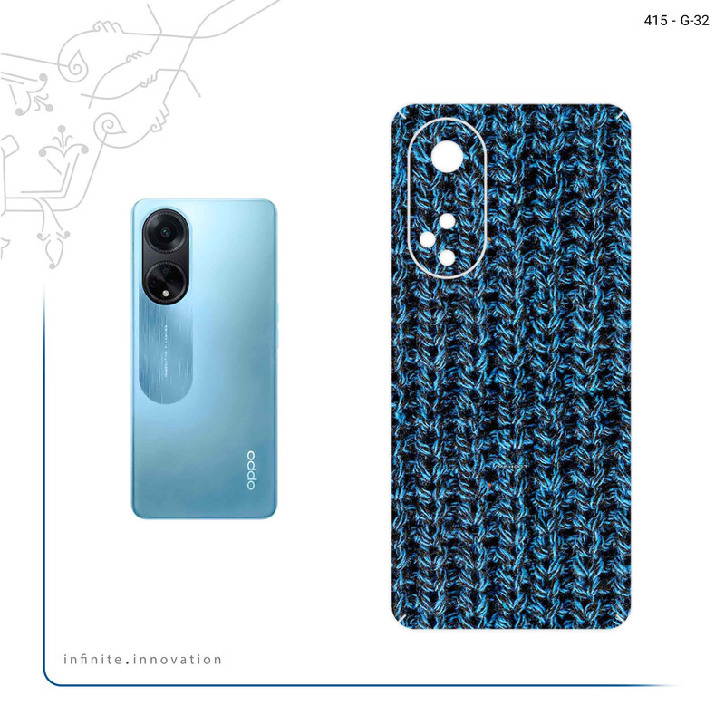 برچسب پوششی ماهوت مدل Fabric Texture 2 مناسب برای گوشی موبایل اپو A98