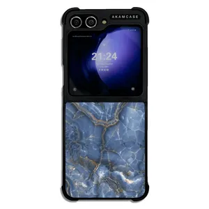 AKAM AMC-WSGZFLIP5-MARBLE-26 Cover For Samsung Galaxy Z Flip 5