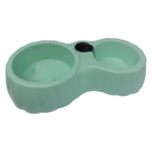 ظرف آب و غذا سگ و گربه مدل دو قلو کد 62