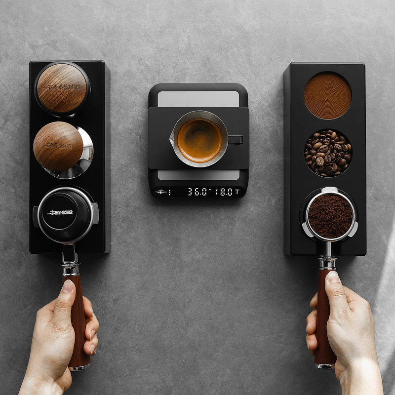 استند پرتافیلتر قهوه ام اچ دبلیو تری بمبر مدل ABS universal-51-58mm