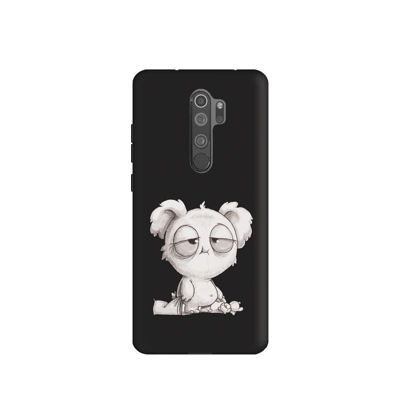 کاور طرح فانتزی خرس خوابالو مناسب برای گوشی موبایل شیائومی redmi note 8 pro