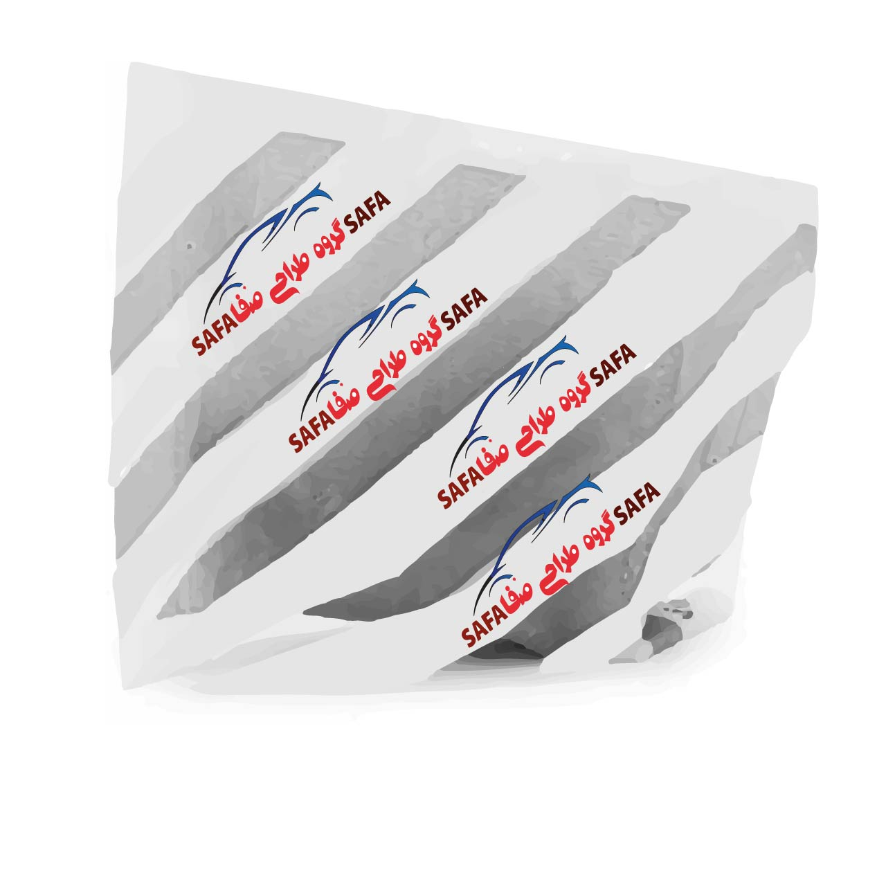 برچسب پارکابی خودرو صفا کد 69 مناسب برای پراید مجموعه 4 عددی