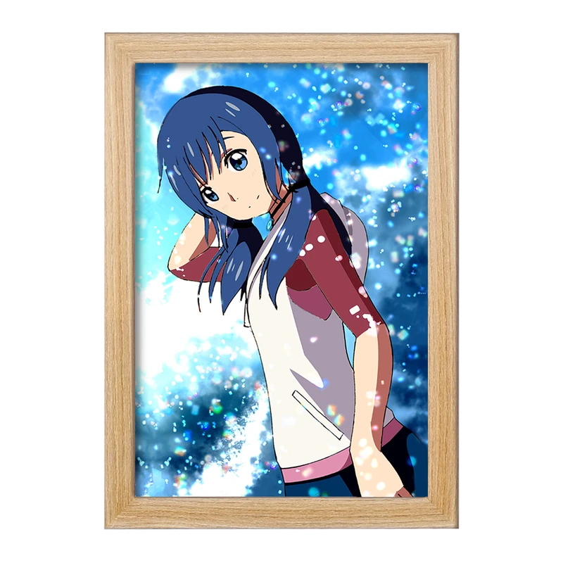 تابلو خندالو مدل هینا انیمه تغییر آب و هوا با تو  کد 17627