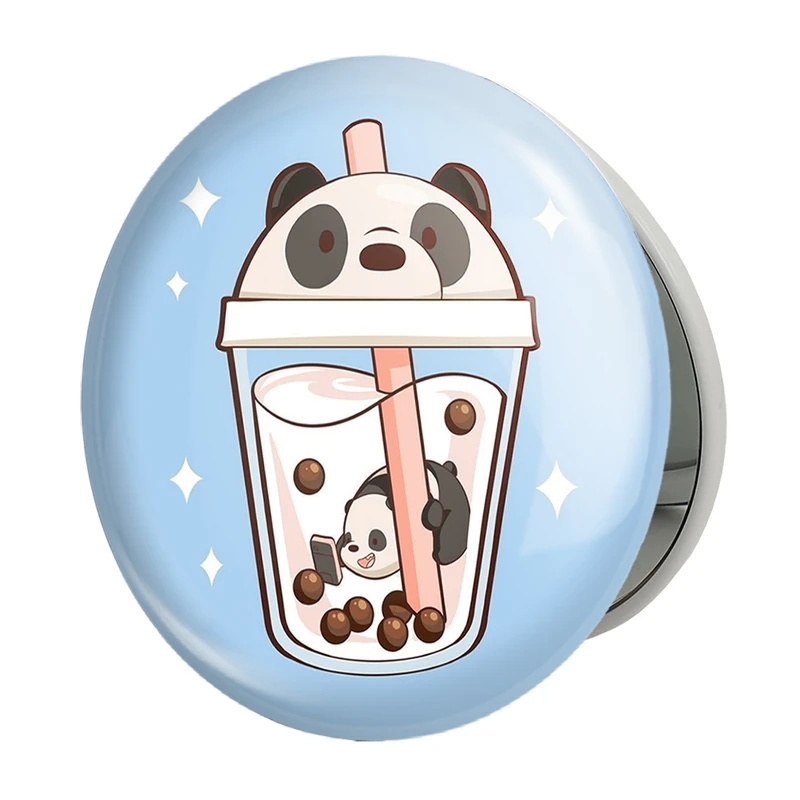 آینه جیبی خندالو طرح انیمیشن سه خرس کله پوک مدل تاشو کد 27655 