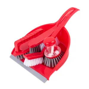 ست جارو و خاک انداز 5 پارچه لیائو پرفکت لایف مدل Dustpan کد C130014
