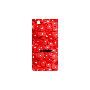 MAHOOT Youtube Cover Sticker for Sony Xperia Z3 Compact
