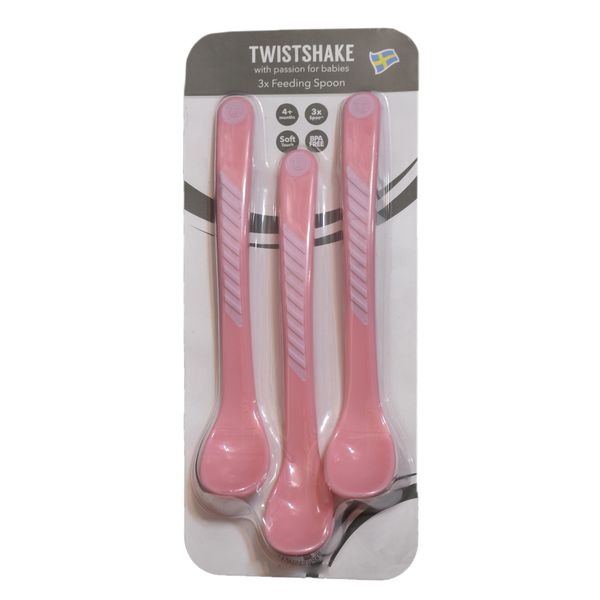 قاشق کودک تویست شیک مدل Ts121790 بسته 3 عددی