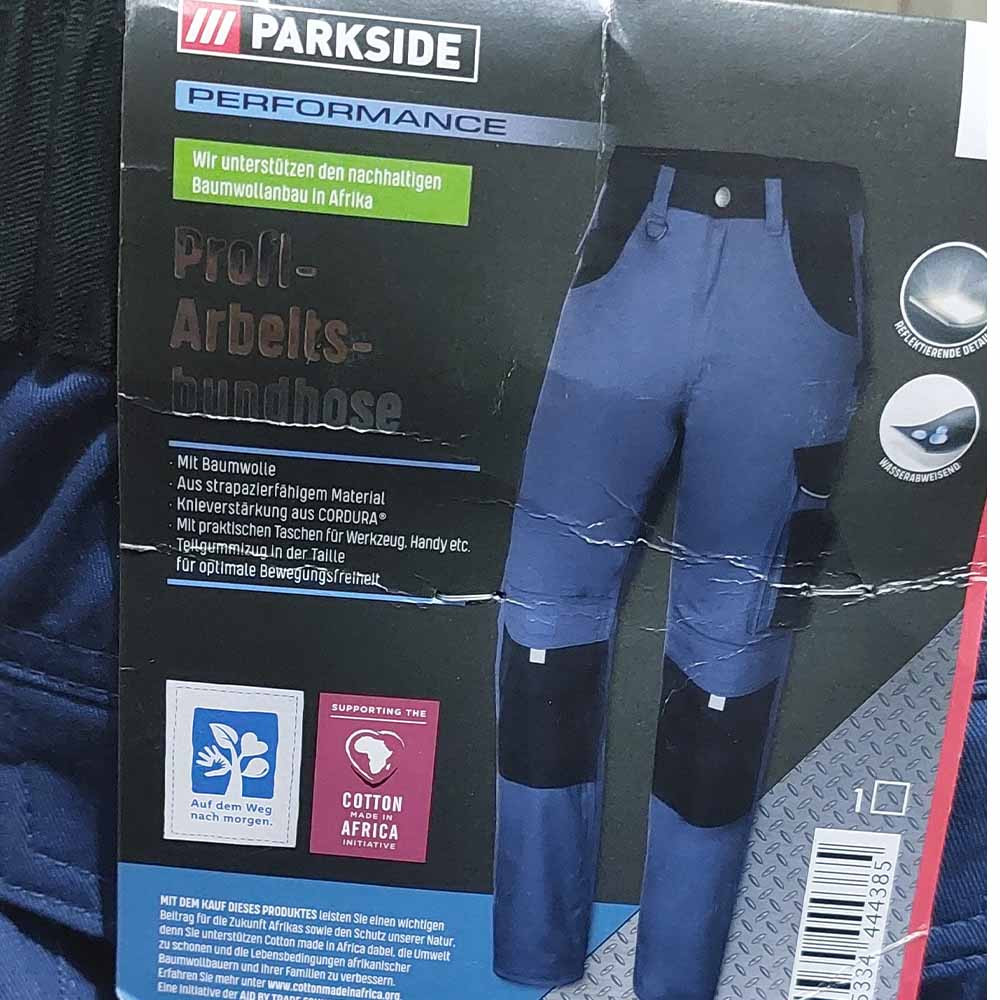 شلوار کار پارکساید مدل HN778