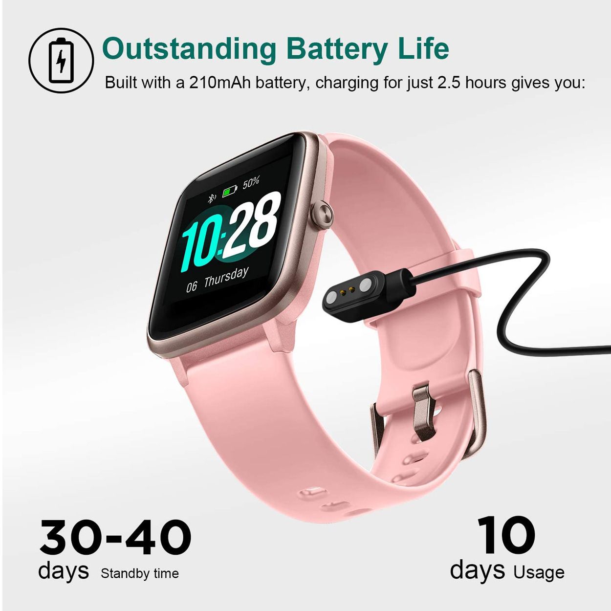 ساعت هوشمند لتزفیت مدل ID205L -  - 9