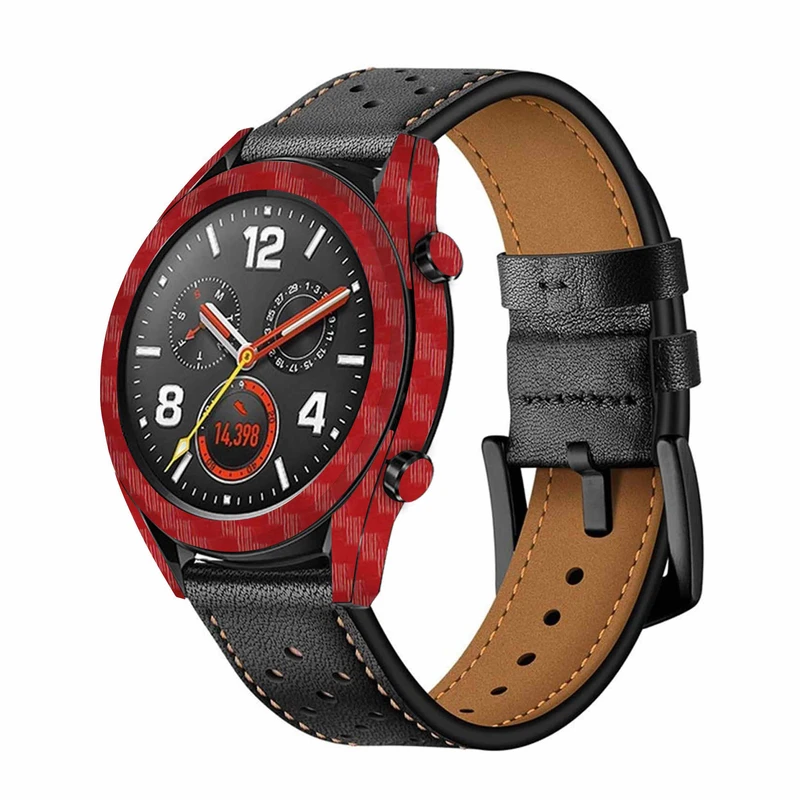 برچسب ماهوت طرح Red-Fiber مناسب برای ساعت هوشمند هوآوی Watch GT