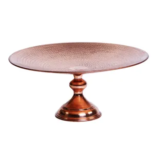 شیرینی خوری مسی مدل گرد کد ZH129