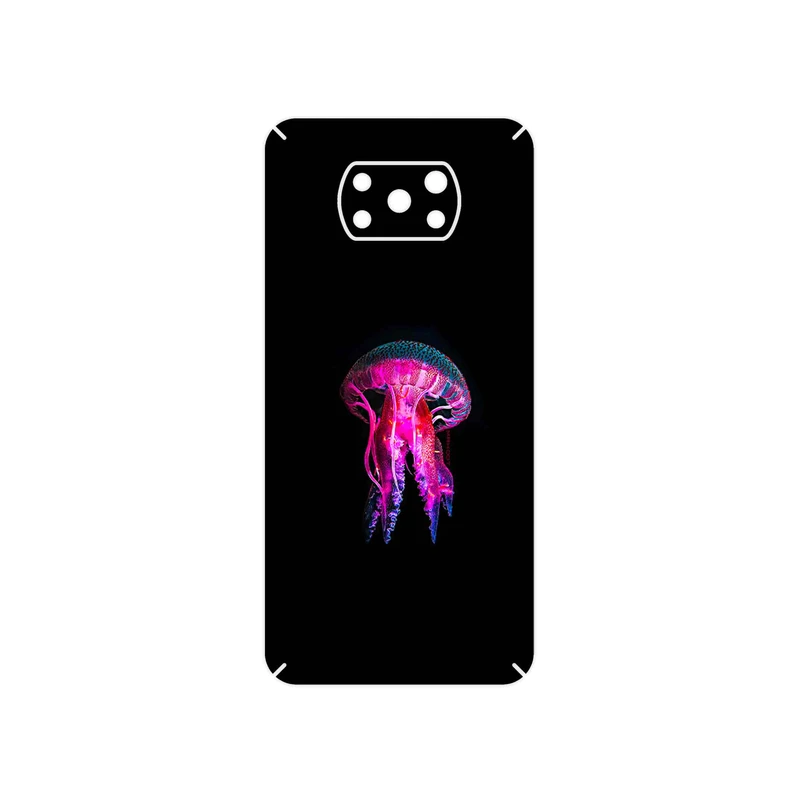 برچسب پوششی ماهوت مدل jellyfish مناسب برای گوشی موبایل شیائومی Poco X3 Pro