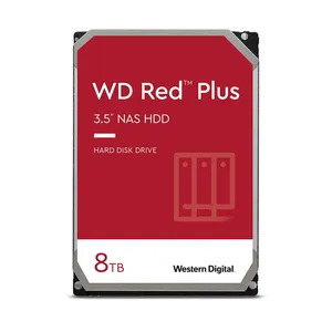 هارد دیسک اینترنال وسترن دیجیتال مدل RED PLUS WD80EFBX ظرفیت 8 ترابایت