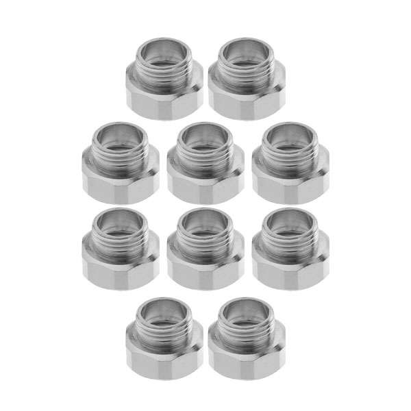 تبدیل شلنگ به شیر سرویس بهداشتی دینا مدل DN-hexagon بسته 10 عددی