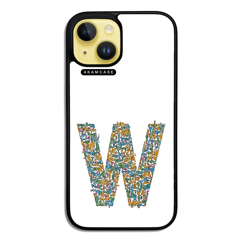 کاور آکام مدل AMC-WA15-ALPHADOODLEBET-23 مناسب برای گوشی موبایل اپل iPhone 15