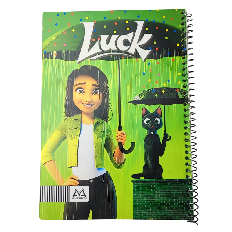 دفتر مشق 40 برگ آوا مدل شانس