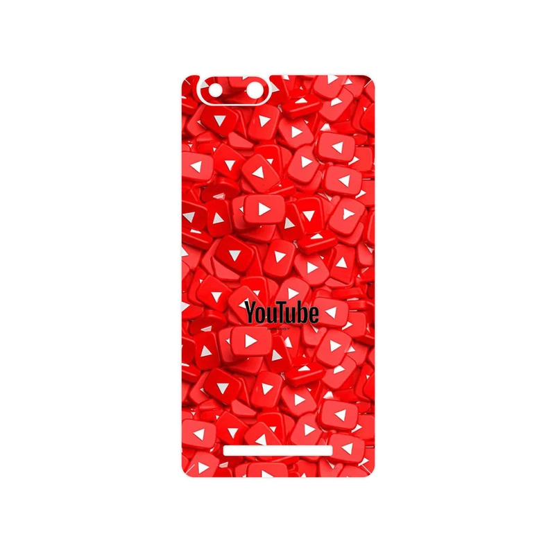 برچسب پوششی ماهوت مدل Youtube مناسب برای گوشی موبایل جی ال ایکس Pars