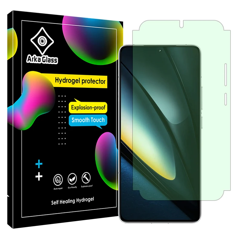 محافظ صفحه نمایش آرکا گلس مدل آنتی گرین مناسب برای گوشی موبایل شیائومی Poco F6 Pro