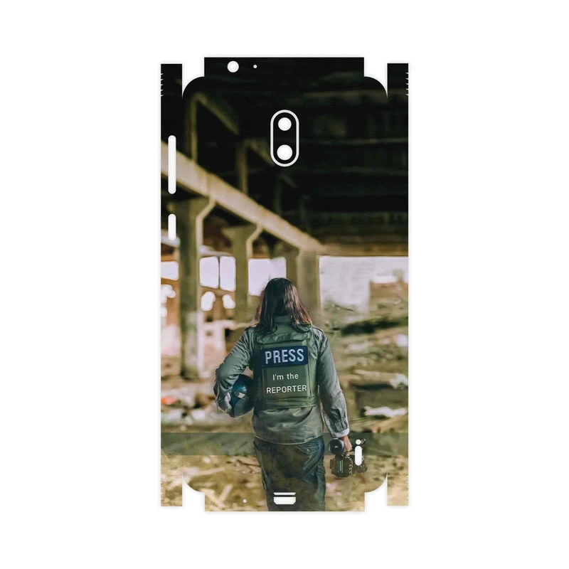 برچسب پوششی ماهوت مدل Reporter-FullSkin مناسب برای گوشی موبایل نوکیا 2