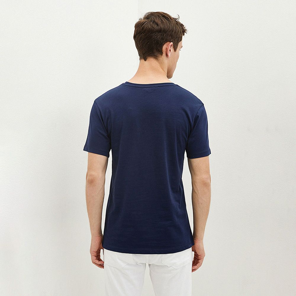 تی شرت آستین کوتاه مردانه ال سی وایکیکی مدل LCW40 -  - 5