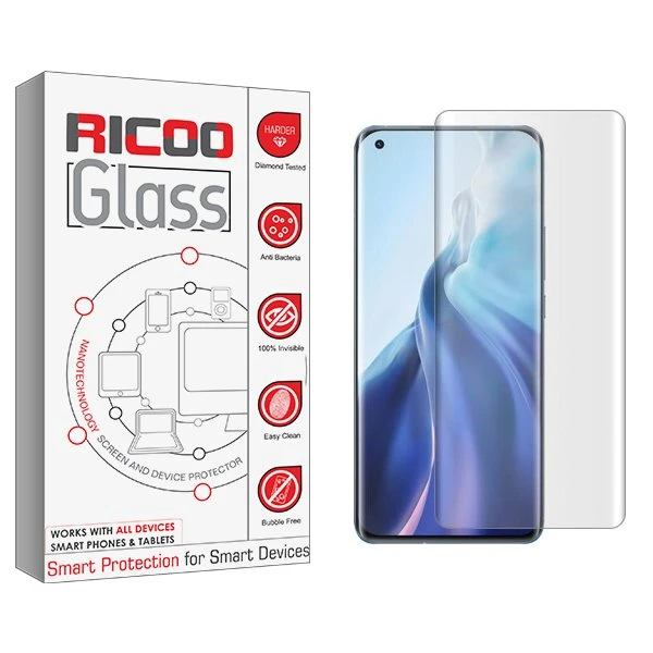 محافظ صفحه نمایش ریکو مدل RiC2 UV مناسب برای گوشی موبایل شیائومی Mi 11