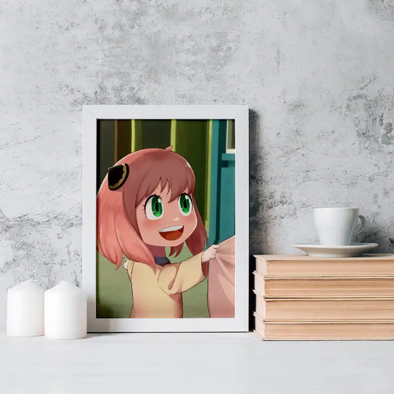 تابلو خندالو مدل آنیا فورجر انیمه اسپای ایکس فمیلی کد 15557