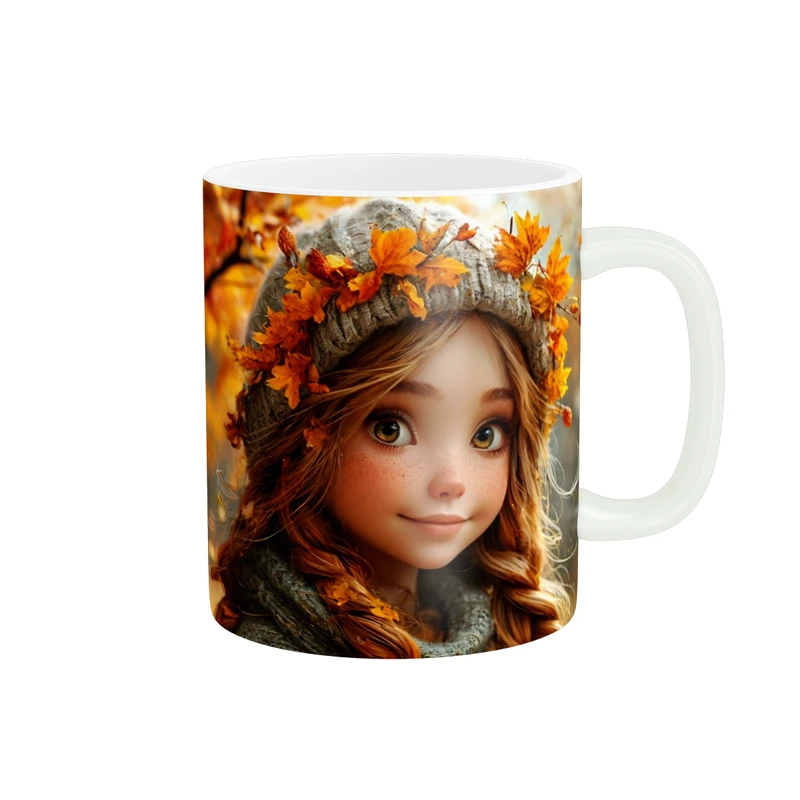  ماگ پاد آفرین طرح دختر کد 6094