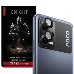 محافظ لنز دوربین نایت مدل Ring Metal مناسب برای گوشی موبایل شیائومی Poco X5 Pro 5G