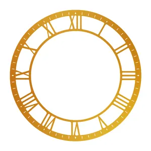اعداد ساعت دیواری مدل رومی 60cm کد C82-4