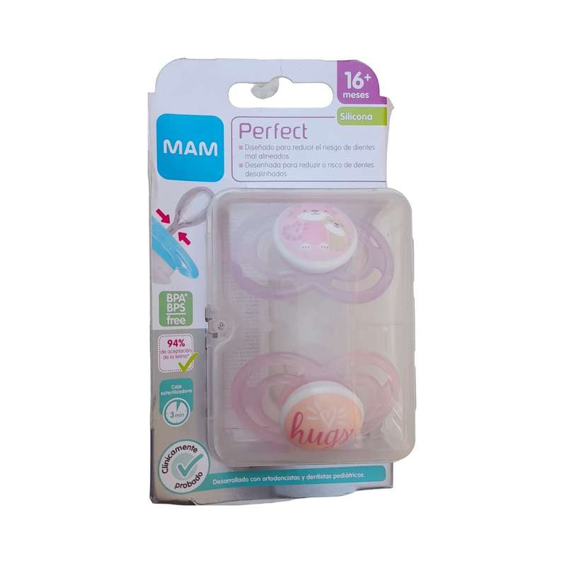پستانک ارتودنسی مام مدل Perfect -GPA1C8AG003.AAB