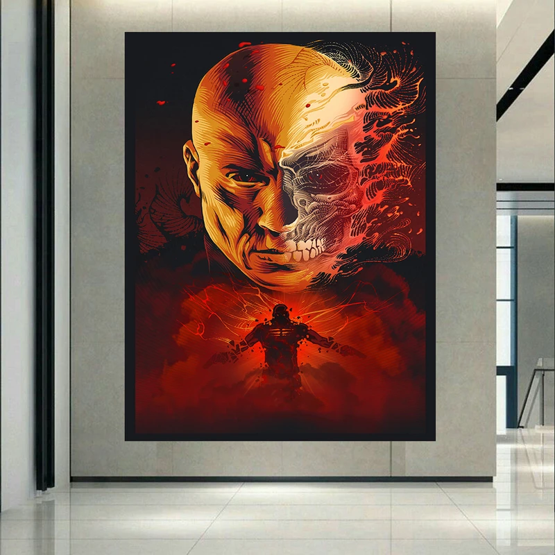 تابلو بوم طرح ون دیزل مدل Bloodshot کد AR2508