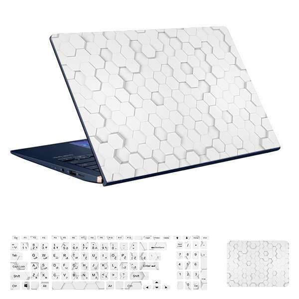 استیکر لپ تاپ توییجین و موییجین طرح هندسی کد 25 مناسب برای لپ تاپ 15.6 اینچ به همراه برچسب حروف فارسی کیبورد استیکر لپ تاپ توییجین و موییجین طرح هندسی کد 25 مناسب برای لپ تاپ 15.6 اینچ به همراه برچسب حروف فارسی کیبورد