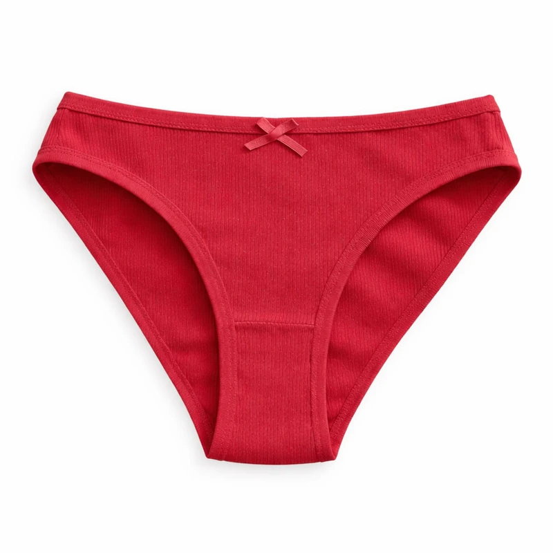 شورت زنانه مدل اسلیپ کبریتی نخی ساده