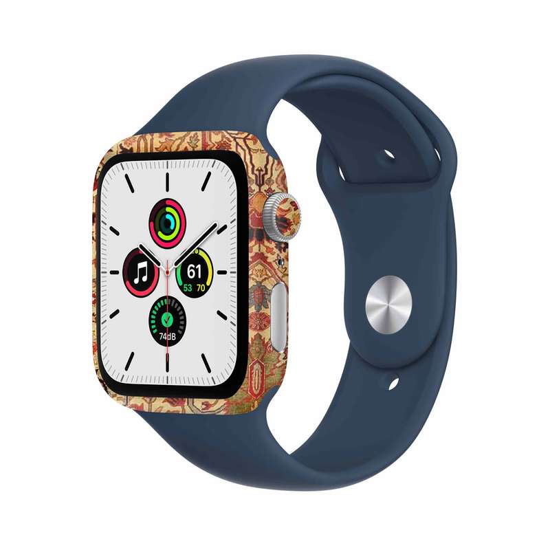 برچسب ماهوت طرح Persian_Carpet_Yellow مناسب برای اپل واچ Watch Se 44mm