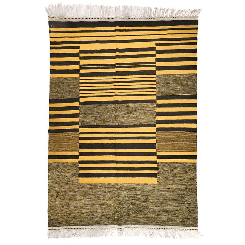 گلیم دستبافت سه متری مدل دکوراتیو کد 1408152