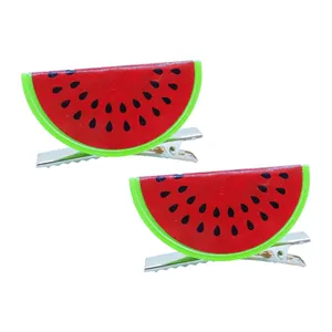 گیره مو دخترانه مدل شب یلدا کد Fr200 بسته 2 عددی