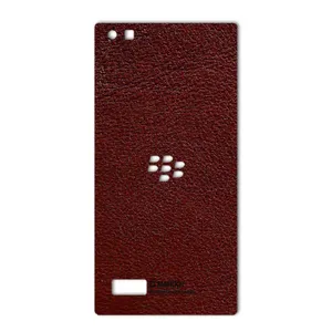 MAHOOT Natural Leather Cover Sticker for BlackBerry Leap