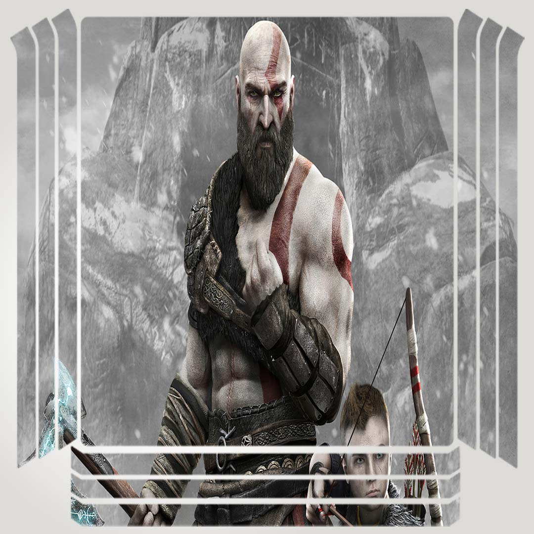 برچسب پلی استیشن ۴ مدل god of war کد PSP-321 
