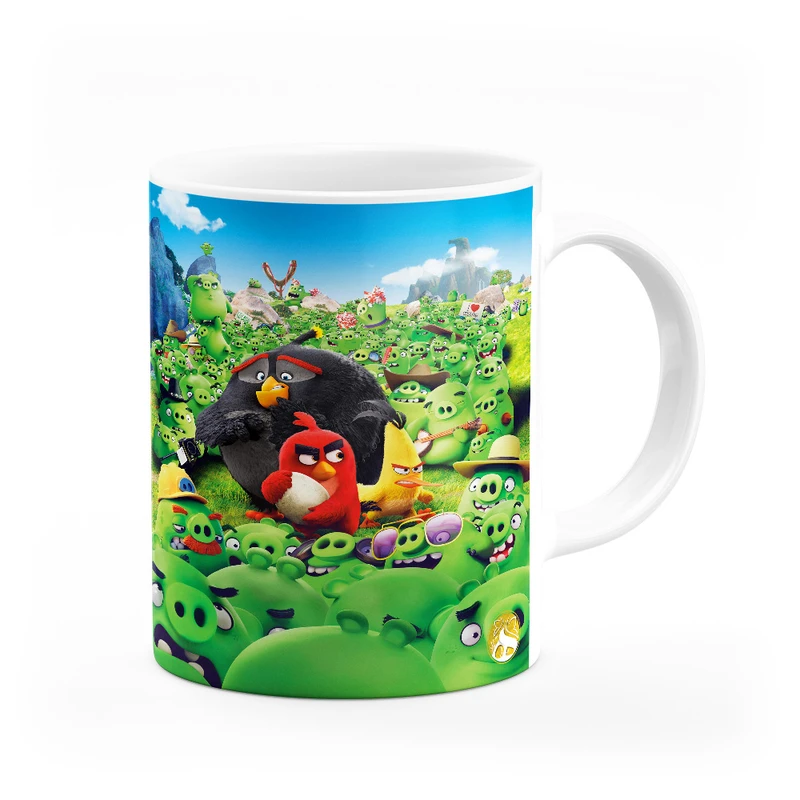 ماگ هومرو طرح انیمیشن پرندگان خشمگین The Angry Birds مدل MG3202