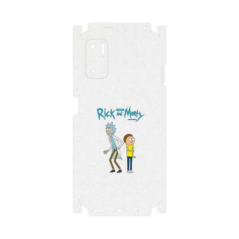 برچسب پوششی ماهوت مدل Rick and Morty-FullSkin مناسب برای گوشی موبایل شیائومی Redmi Note 10 5G