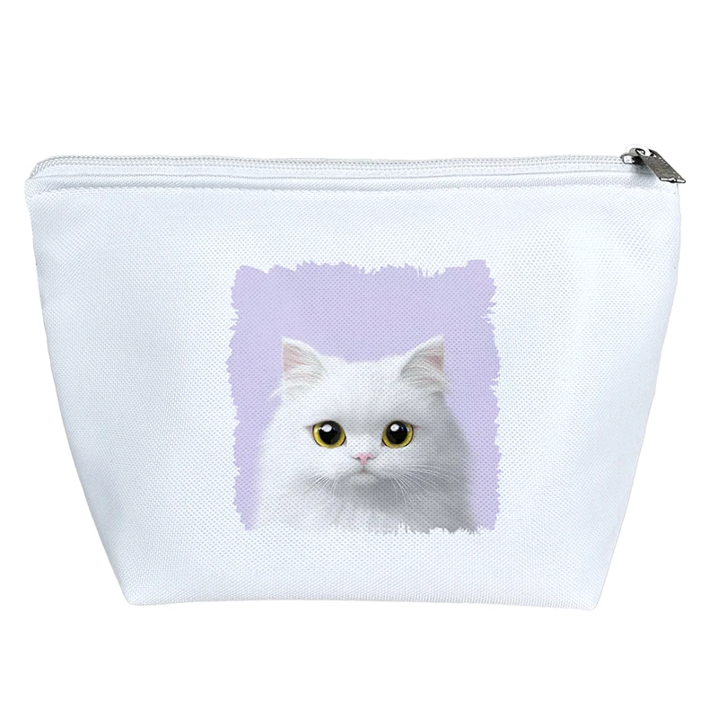 کیف لوازم آرایش دخترانه خندالو مدل گربه کد 2924