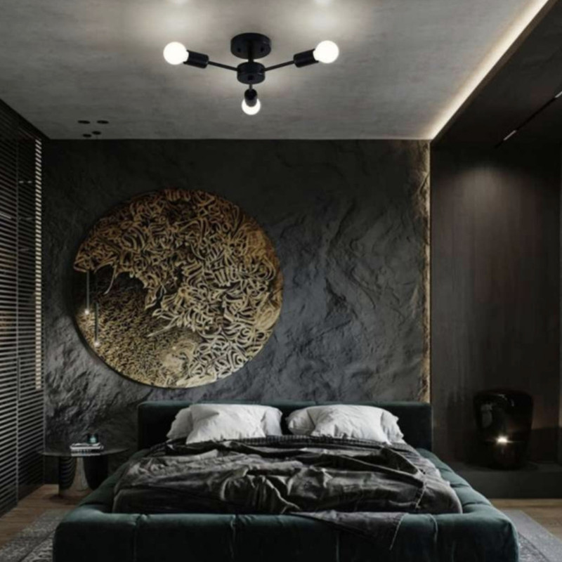 لوستر سقفی 3 شعله کد 499/3M