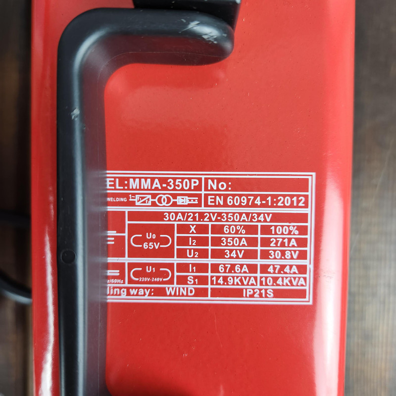 اینورتر جوشکاری 350 امپر اینتیمکث کد GHR206