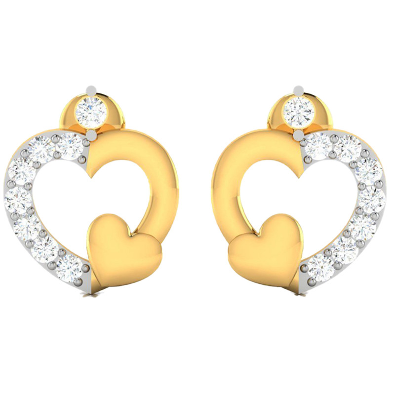 گوشواره نقره زنانه ژابیز کد 002