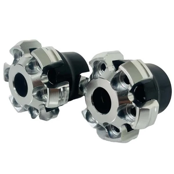 پروتکشن چرخ جلو موتور سیکلت وارون مدل ستاره ای کد B-9-SLVR بسته 2 عددی