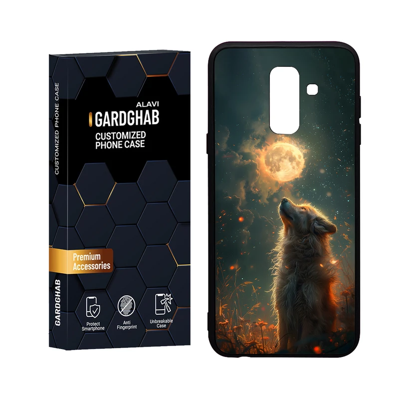 کاور گارد قاب علوی مدل Glass مناسب برای گوشی موبایل سامسونگ Galaxy A6 Plus