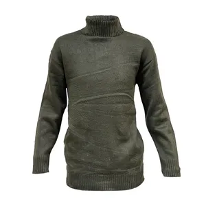 پلیور یقه ایستاده مردانه مدل MhrSbz