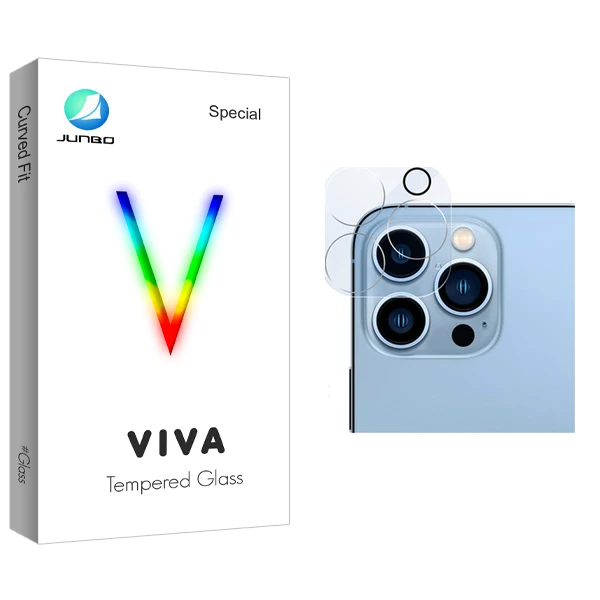 محافظ لنز دوربین جانبو مدل Viva Glass FLL B مناسب برای گوشی موبایل اپل iPhone 13 ProMax
